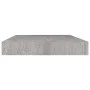 Estantes flotantes de pared 4 uds gris MDF 40x23x3,8 cm de vidaXL, Estantes y estanterías - Ref: Foro24-326593, Precio: 42,71...