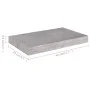 Estantes flotantes de pared 4 uds gris MDF 40x23x3,8 cm de vidaXL, Estantes y estanterías - Ref: Foro24-326593, Precio: 42,71...