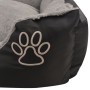Cama para perro con cojín acolchado XL negra en Camas para perros | Comprar online en Foru.es