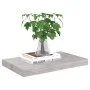 Estantes flotantes pared 4 uds MDF gris hormigón 50x23x3,8 cm de vidaXL, Estantes y estanterías - Ref: Foro24-326596, Precio:...