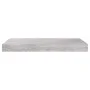 Estantes flotantes pared 4 uds MDF gris hormigón 50x23x3,8 cm de vidaXL, Estantes y estanterías - Ref: Foro24-326596, Precio:...