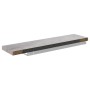 Estante flotante de pared gris hormigón MDF 90x23,5x3,8 cm de vidaXL, Estantes y estanterías - Ref: Foro24-326603, Precio: 27...