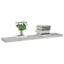 Estante flotante pared 2 uds MDF gris hormigón 120x23,5x3,8 cm de vidaXL, Estantes y estanterías - Ref: Foro24-326607, Precio...