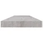 Estante flotante pared 2 uds MDF gris hormigón 120x23,5x3,8 cm de vidaXL, Estantes y estanterías - Ref: Foro24-326607, Precio...