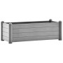Arriate de jardín PP gris piedra 100x43x35 cm en Macetas y jardineras | Comprar online en Foru.es