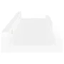 Estantes de pared 2 unidades blanco brillo 40x9x3 cm de vidaXL, Estantes y estanterías - Ref: Foro24-326648, Precio: 15,61 €,...