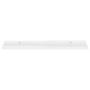 Estantes de pared 2 unidades blanco brillo 80x9x3 cm de vidaXL, Estantes y estanterías - Ref: Foro24-326650, Precio: 23,96 €,...