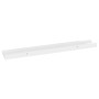 Estantes de pared 4 unidades blanco brillo 60x9x3 cm de vidaXL, Estantes y estanterías - Ref: Foro24-326654, Precio: 32,57 €,...