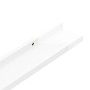 Estantes de pared 4 unidades blanco brillo 60x9x3 cm de vidaXL, Estantes y estanterías - Ref: Foro24-326654, Precio: 32,57 €,...