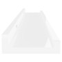 Estantes de pared 4 unidades blanco brillo 60x9x3 cm de vidaXL, Estantes y estanterías - Ref: Foro24-326654, Precio: 32,57 €,...