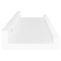 Estantes de pared 4 unidades blanco 40x9x3 cm de vidaXL, Estantes y estanterías - Ref: Foro24-326660, Precio: 24,71 €, Descue...
