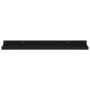 Estantes de pared 4 unidades negro 60x9x3 cm de vidaXL, Estantes y estanterías - Ref: Foro24-326668, Precio: 37,11 €, Descuen...