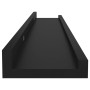 Estantes de pared 4 unidades negro 60x9x3 cm de vidaXL, Estantes y estanterías - Ref: Foro24-326668, Precio: 37,11 €, Descuen...