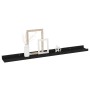 Estantes de pared 4 unidades negro 80x9x3 cm de vidaXL, Estantes y estanterías - Ref: Foro24-326669, Precio: 45,47 €, Descuen...