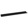 Estantes de pared 4 unidades negro 80x9x3 cm de vidaXL, Estantes y estanterías - Ref: Foro24-326669, Precio: 45,47 €, Descuen...