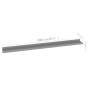 Estantes de pared 2 unidades gris 100x9x3 cm de vidaXL, Estantes y estanterías - Ref: Foro24-326672, Precio: 28,64 €, Descuen...