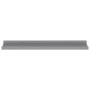 Estantes de pared 4 unidades gris 60x9x3 cm de vidaXL, Estantes y estanterías - Ref: Foro24-326675, Precio: 33,47 €, Descuent...