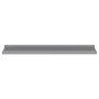 Estantes de pared 4 unidades gris 80x9x3 cm de vidaXL, Estantes y estanterías - Ref: Foro24-326676, Precio: 28,64 €, Descuent...