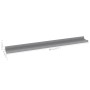 Estantes de pared 4 unidades gris 80x9x3 cm de vidaXL, Estantes y estanterías - Ref: Foro24-326676, Precio: 28,64 €, Descuent...