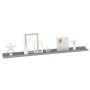 Estantes de pared 4 unidades gris 100x9x3 cm de vidaXL, Estantes y estanterías - Ref: Foro24-326677, Precio: 33,44 €, Descuen...