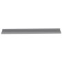 Estantes de pared 4 unidades gris 100x9x3 cm de vidaXL, Estantes y estanterías - Ref: Foro24-326677, Precio: 33,44 €, Descuen...