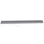 Estantes de pared 4 unidades gris 115x9x3 cm de vidaXL, Estantes y estanterías - Ref: Foro24-326678, Precio: 38,14 €, Descuen...