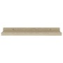 Estantes de pared 2 unidades color roble Sonoma 40x9x3 cm de vidaXL, Estantes y estanterías - Ref: Foro24-326679, Precio: 17,...