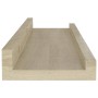Estantes de pared 2 unidades color roble Sonoma 40x9x3 cm de vidaXL, Estantes y estanterías - Ref: Foro24-326679, Precio: 17,...