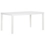 Mesa de jardín PP blanco 150x90x72 cm en Mesas de jardín | Comprar online en Foru.es