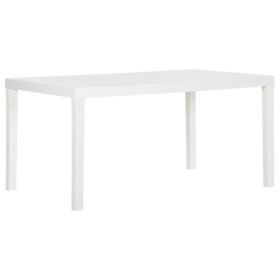 Mesa de jardín PP blanco 150x90x72 cm en Mesas de jardín | Comprar online en Foru.es