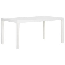 Mesa de jardín PP blanco 150x90x72 cm en Mesas de jardín | Comprar online en Foru.es