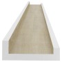 Estantes de pared 2 unidades blanco y roble Sonoma 100x9x3 cm de vidaXL, Estantes y estanterías - Ref: Foro24-326692, Precio:...