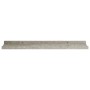 Estantes de pared 2 unidades gris hormigón 60x9x3 cm de vidaXL, Estantes y estanterías - Ref: Foro24-326700, Precio: 23,66 €,...