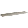 Estantes de pared 2 unidades gris hormigón 60x9x3 cm de vidaXL, Estantes y estanterías - Ref: Foro24-326700, Precio: 23,66 €,...
