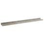 Estantes de pared 2 unidades gris hormigón 80x9x3 cm de vidaXL, Estantes y estanterías - Ref: Foro24-326701, Precio: 24,24 €,...