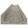 Estantes de pared 2 unidades gris hormigón 80x9x3 cm de vidaXL, Estantes y estanterías - Ref: Foro24-326701, Precio: 24,24 €,...