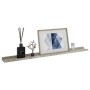 Estantes de pared 2 unidades gris hormigón 100x9x3 cm de vidaXL, Estantes y estanterías - Ref: Foro24-326702, Precio: 29,83 €...