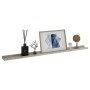 Estantes de pared 4 unidades gris hormigón 115x9x3 cm de vidaXL, Estantes y estanterías - Ref: Foro24-326708, Precio: 38,14 €...