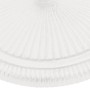 Base de sombrilla de hierro fundido blanco 45x45x30 cm en Bases para sombrillas | Comprar online en Foru.es