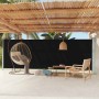 Toldo lateral retráctil de jardín negro 180x600 cm en Sombrillas | Comprar online en Foru.es
