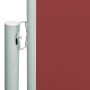 Toldo lateral retráctil de jardín rojo 180x600 cm en Sombrillas | Comprar online en Foru.es