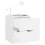Nightstands 2 pcs engineered wood white 40x40x50 cm by vidaXL, Nightstands - Ref: Foro24-326724, Price: 104,44 €, Discount: %