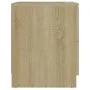 Nachttisch aus Sonoma-Eichenholzwerkstoff, 40 x 40 x 50 cm von vidaXL, Nachttische - Ref: Foro24-326729, Preis: 67,35 €, Raba...