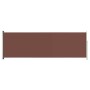 Toldo lateral retráctil de jardín marrón 200x600 cm en Sombrillas | Comprar online en Foru.es