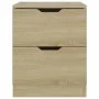 Nightstands 2 pcs engineered wood Sonoma oak 40x40x50 cm by vidaXL, Nightstands - Ref: Foro24-326730, Price: 113,80 €, Discou...