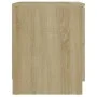 Nightstands 2 pcs engineered wood Sonoma oak 40x40x50 cm by vidaXL, Nightstands - Ref: Foro24-326730, Price: 113,80 €, Discou...