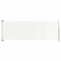 Toldo lateral retráctil para patio crema 220x600 cm en Sombrillas | Comprar online en Foru.es