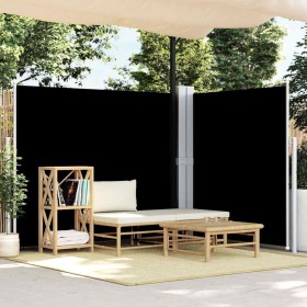 Toldo lateral retráctil negro 180x600 cm en Sombrillas | Comprar online en Foru.es