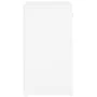 Banco zapatero de madera contrachapada blanco 94,5x31x57 cm de vidaXL, Zapateros y organizadores de calzado - Ref: Foro24-326...