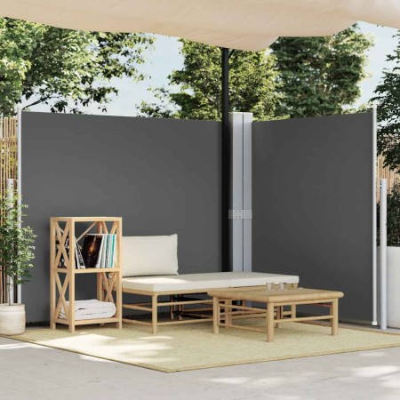 Toldo lateral retráctil antracita 180x600 cm en Sombrillas | Comprar online en Foru.es